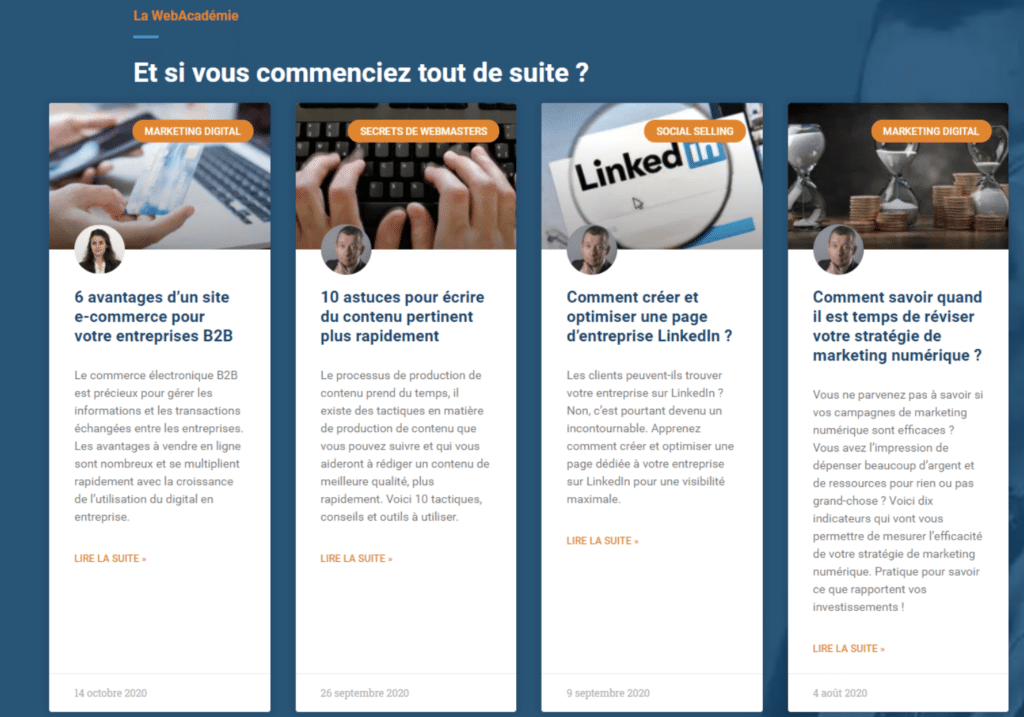  Home page du site oni.fr, Patrick Duhaut commente sa page d'accueil